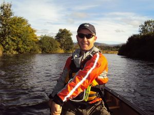Out canoeing