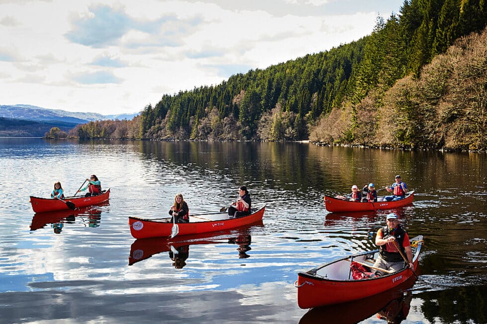 Canoe Loch Lubnaig IYE
