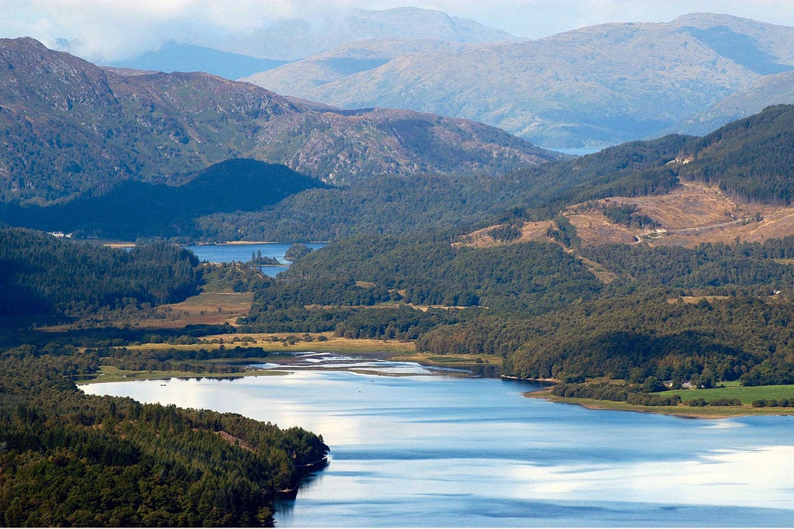 Loch Venacher Achray and Katrine