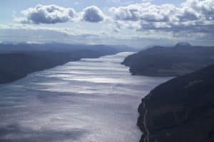 Loch ness from the air