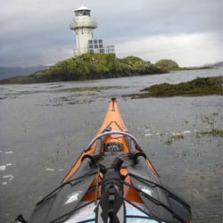 Sea kayaking Lismore, west coast scotland