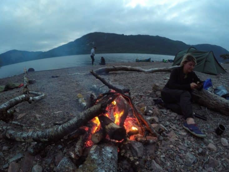 Campfire Loch Ness