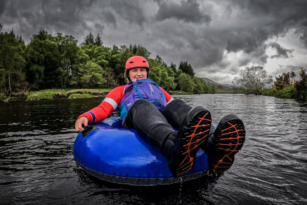 river tubing