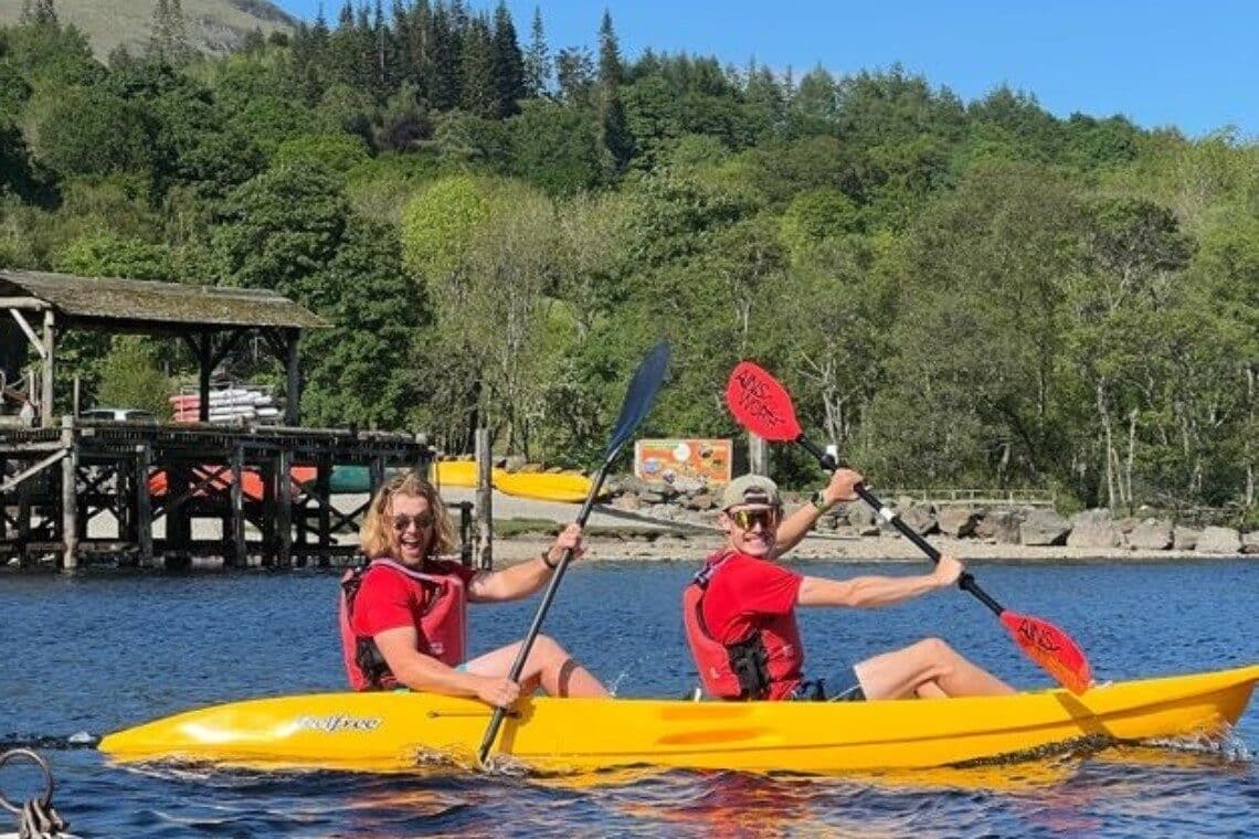 sitontop kayak loch tay sit on top kayak hire